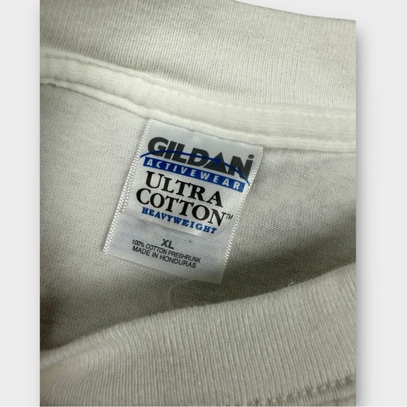 Vintage 2001 Dale Earnhardt #3 Memorial Tribute Shirt NASCAR XL White Tee - Picture 4 of 6